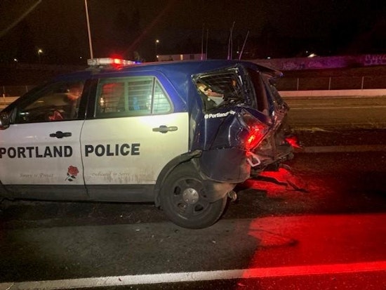Portland Officers Injured as Alleged Drunk Driver Causes Crash on I-205