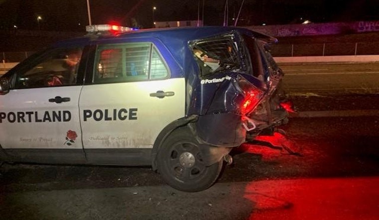 Portland Officers Injured as Alleged Drunk Driver Causes Crash on I-205