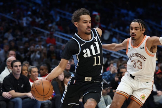 In Honor of MLK Day, Spurs and Hawks Display Future Talent in Heated NBA Showdown at State Farm Arena