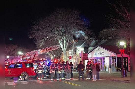 Injuries and Damage as Fire Ravages Historic Main Street Building in Falmouth on New Year's Day