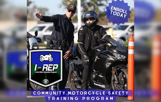 Irvine PD to Kickstart Motorcycle Safety Training for Local Riders at Great Park