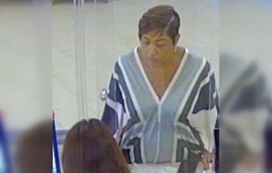 Irvine Police Seek Woman Suspected of Cashing Over $40,000 in Stolen Checks from Post Office