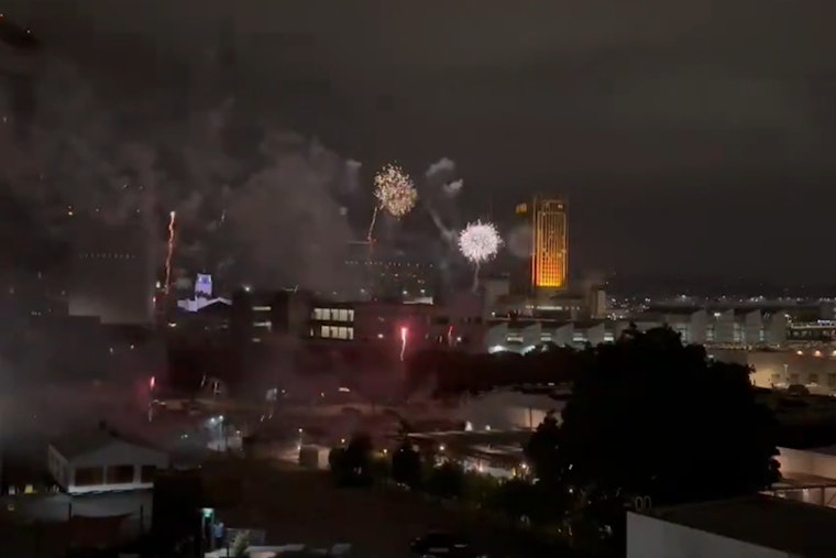 LAPD Investigates Coordinated Illegal Fireworks Display That Shook Downtown Los Angeles