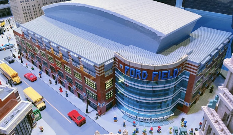 LEGOLAND Discovery Center in Auburn Hills Unveils Miniature LEGO Spectacle of Detroit Lions' Ford Field