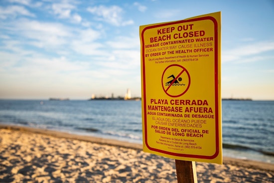 Long Beach Closes Beaches West of Belmont Shore After 15,000 Gallon Sewage Spill in San Gabriel