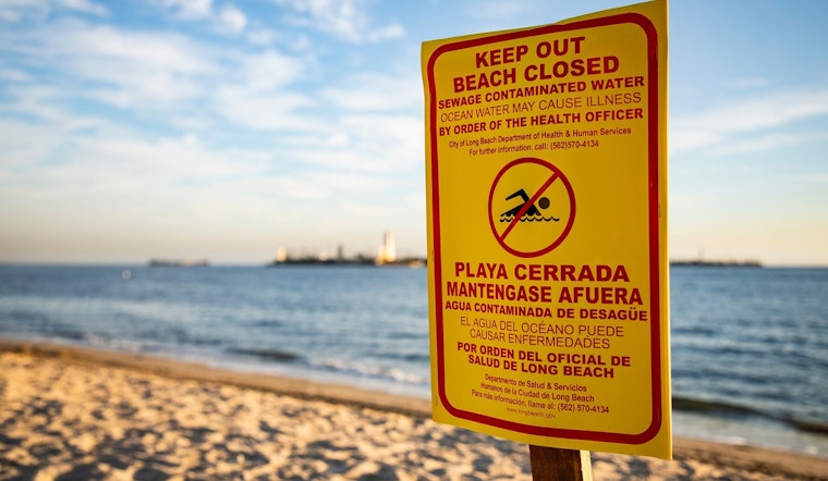 Long Beach Closes Beaches West of Belmont Shore After 15,000 Gallon Sewage Spill in San Gabriel