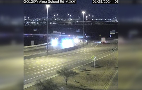 Loop 202 Eastbound Closure in Mesa Due to Unspecified Law Enforcement Activity Causes Traffic Delays