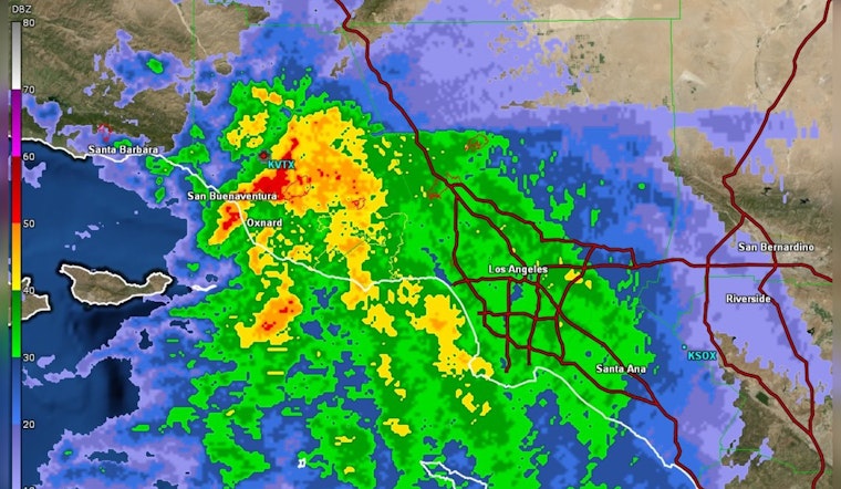 Los Angeles Braces for Showers and Thunderstorms, Gusty Winds Up to 20 MPH Expected Today