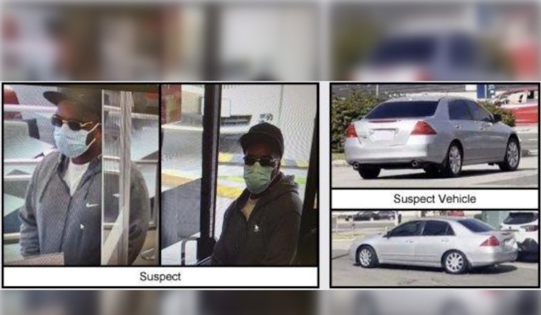 Los Angeles County Sheriff's Department Seeks Public's Help to Capture Suspected Bank Heist Perpetrator