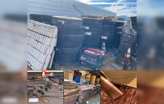 Los Angeles Detectives Uncover Over $1 Million in Stolen Metals, Suspected Thief Charged with Child Endangerment