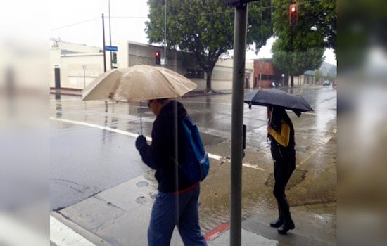 Los Angeles Faces Persistent Showers, Rain Expected Through Monday With Flooding Concerns