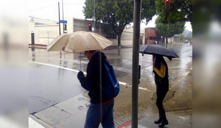 Los Angeles Faces Persistent Showers, Rain Expected Through Monday With Flooding Concerns
