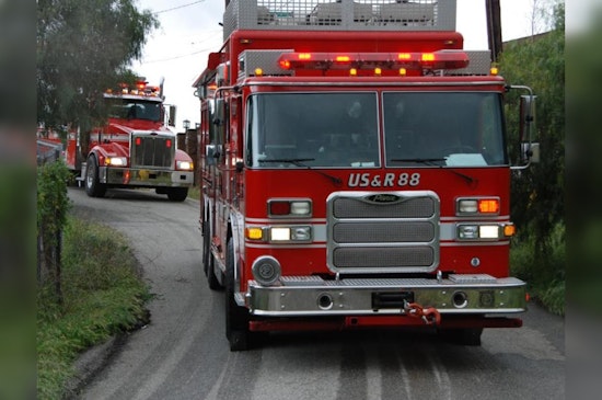 Los Angeles Firefighters Quickly Subdue Greater Alarm Blaze in Pico-Union Apartment Complex