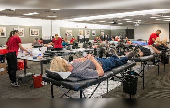 Los Angeles First Responders Compete to Save Lives in Annual "Battle of the Badges" Blood Drive
