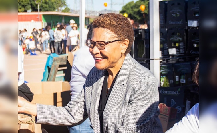 Los Angeles Mayor Karen Bass Touts White House Collaboration, Emphasizes Role in Local Successes and 2028 Olympics