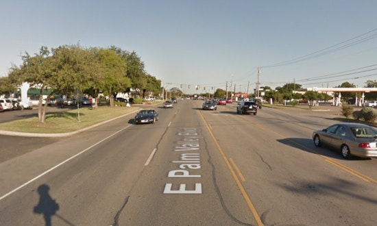 Man Injured, Traffic Snarled as Fire Engulfs Round Rock Home on East Palm Valley Blvd