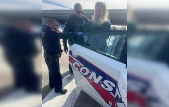 Man Rescued from Northwest Freeway Traffic by Deputies, Found to Have Nine Outstanding Warrants