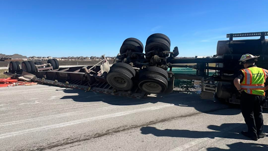 Mansfield Police Clear U.S. 287 After Semi-Truck Rollover Causes Major Traffic Delays