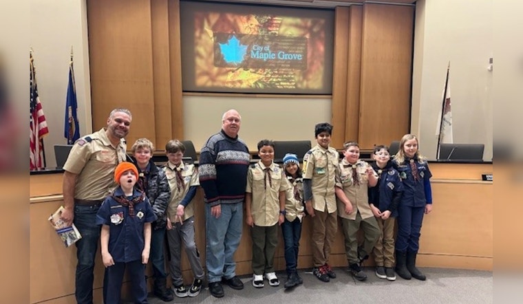 Maple Grove Mayor Steffenson Engages with Cub Scouts on Government and Civic Responsibility