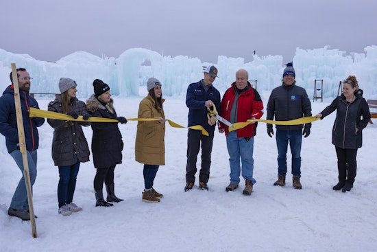 Maple Grove's Ice Castles Open to Public with Limited Time to Explore Frosty Wonderland