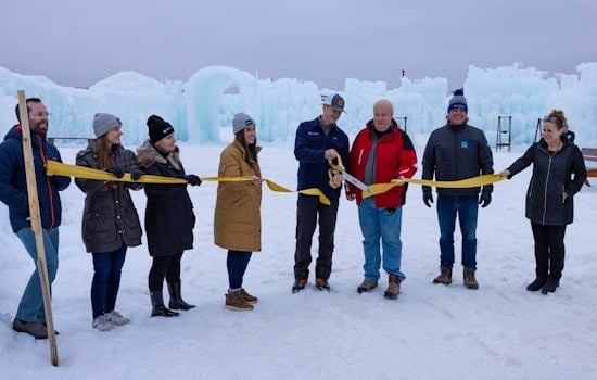 Maple Grove's Ice Castles Open to Public with Limited Time to Explore Frosty Wonderland