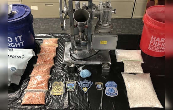 Massive Whitman Drug Lab Raided: Plymouth Man Charged with Trafficking Fentanyl, Methamphetamine