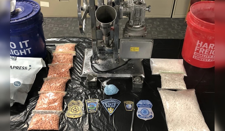 Massive Whitman Drug Lab Raided: Plymouth Man Charged with Trafficking Fentanyl, Methamphetamine