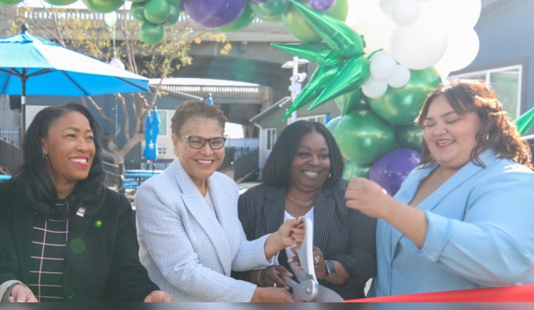 Mayor Karen Bass Launches Northeast New Beginnings, a Trailblazing Transitional Housing Solution in L.A.