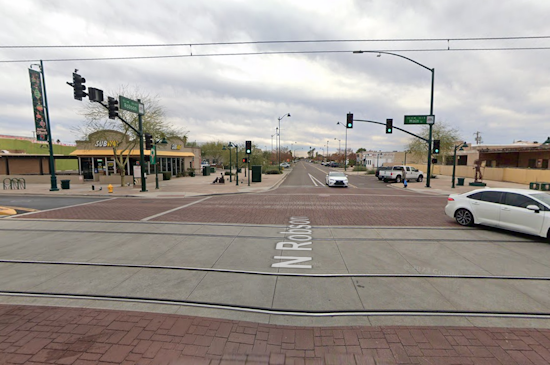 Mesa Light Rail Train Runs Red Light, Collides with Garbage Truck, Injuring Three