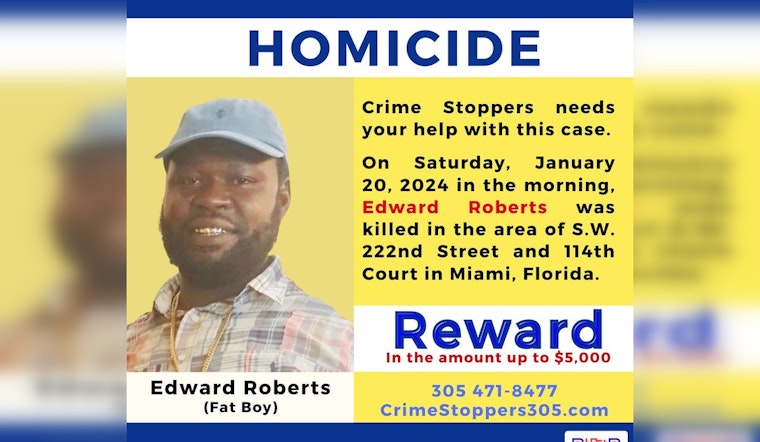 Miami-Dade Community Mourns "Fat Boy" After Fatal Drive-By Shooting in Goulds, $5K Reward Offered for Leads