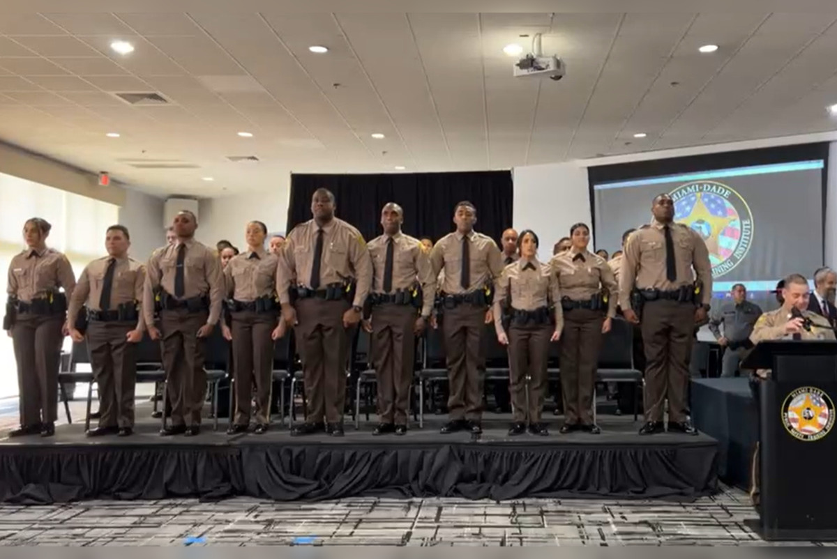 Miami Dade Police Department Welcomes 42 New Officers From 140th 