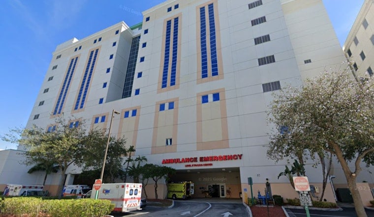 Miami-Dade Police Officer Hospitalized, After Solo Crash on I-95 Near Ives Dairy Road