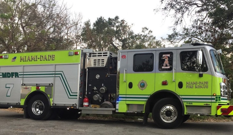 Miami-Dade Warehouse Engulfed in Flames, Firefighters Battle Second Alarm Blaze