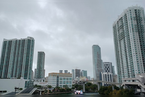 Miami Forecast, Umbrellas Advised as Showers Loom, Wind Gusts Expected to Intensify