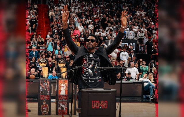 Miami Heat Honors Udonis Haslem by Retiring His No. 40 Jersey in Emotional Ceremony