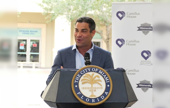 Miami Mayor Suarez Touts Record-Low Unemployment and Pledges to Combat Homelessness in State of the City Address