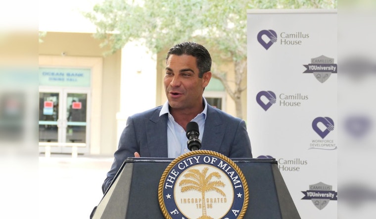 Miami Mayor Suarez Touts Record-Low Unemployment and Pledges to Combat Homelessness in State of the City Address