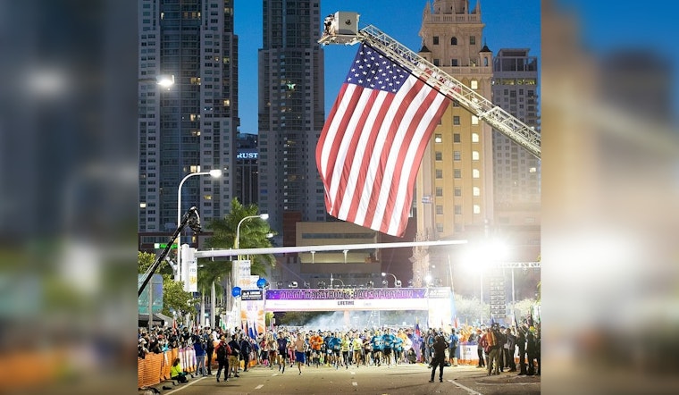 Miami Streets to Close as 18,000 Runners Prepare for 22nd Life Time Miami Marathon and Half