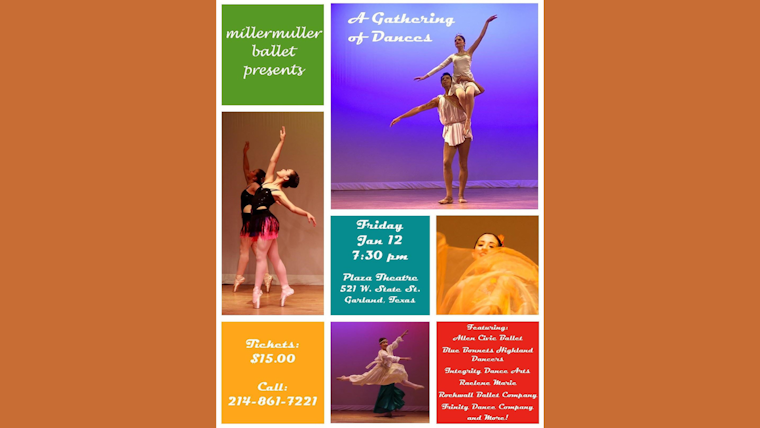 Millermuller Ballet's "A Gathering of Dances" Showcases Diversity in Garland's Plaza Theatre