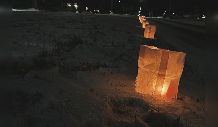 Minneapolis Neighborhood Glows with 1,000 Candles for Domestic Violence Awareness