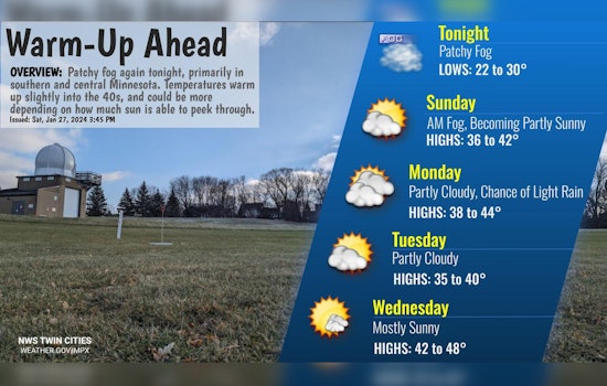 Minneapolis Shrouded in Dense Fog with Advisory Issued, Clearer Skies Ahead