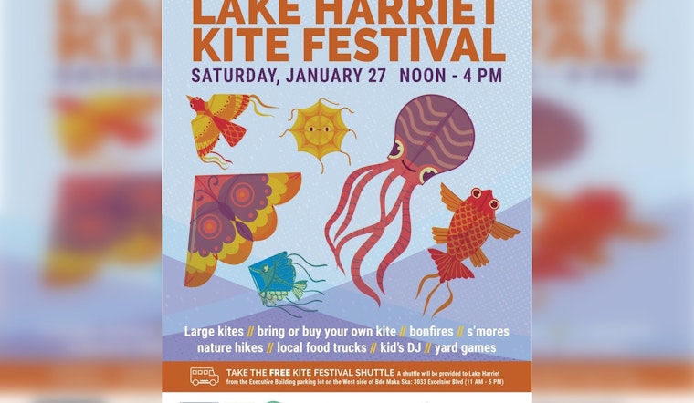 Minneapolis Sky to Burst with Color at 22nd Winter Kite Festival on Lake Harriet