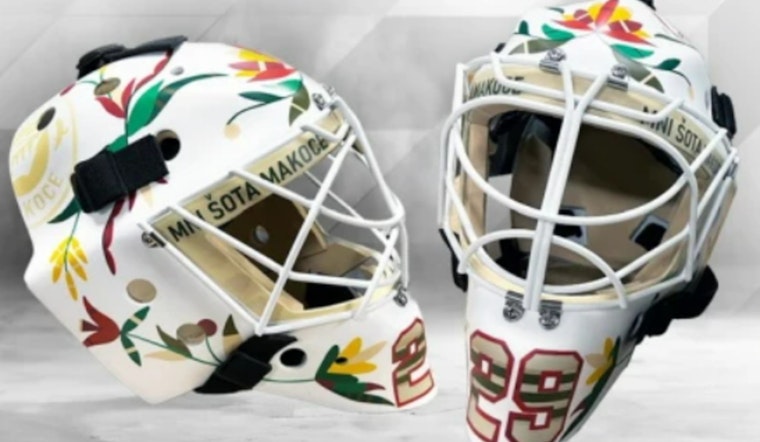 Minnesota Historical Society Acquires Marc-André Fleury's Dakota-Inspired Goalie Mask