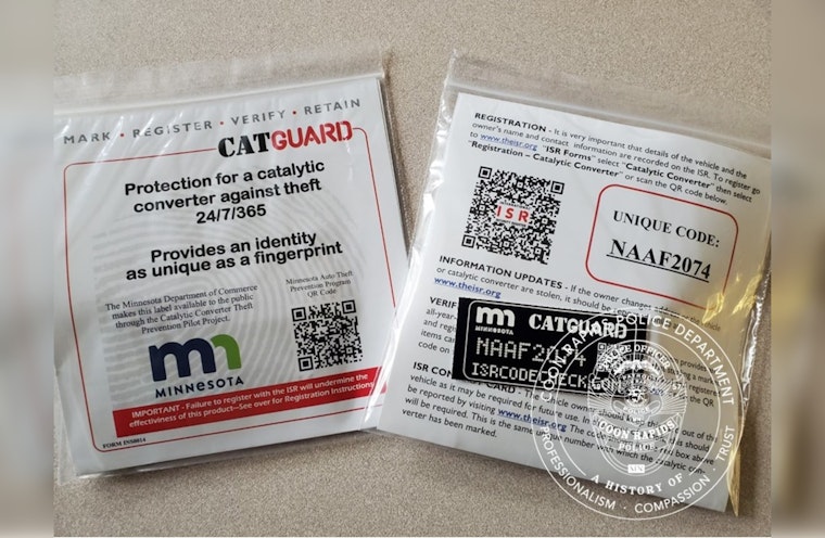 Minnesota's Battle Against Catalytic Converter Theft Bolstered by New CATGUARD Kits in Coon Rapids