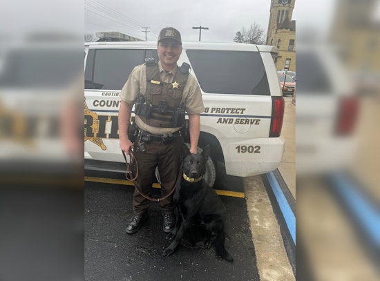 Morrison County Deputy Wounded in Summer Accident Returns to Duty with K-9 Diesel