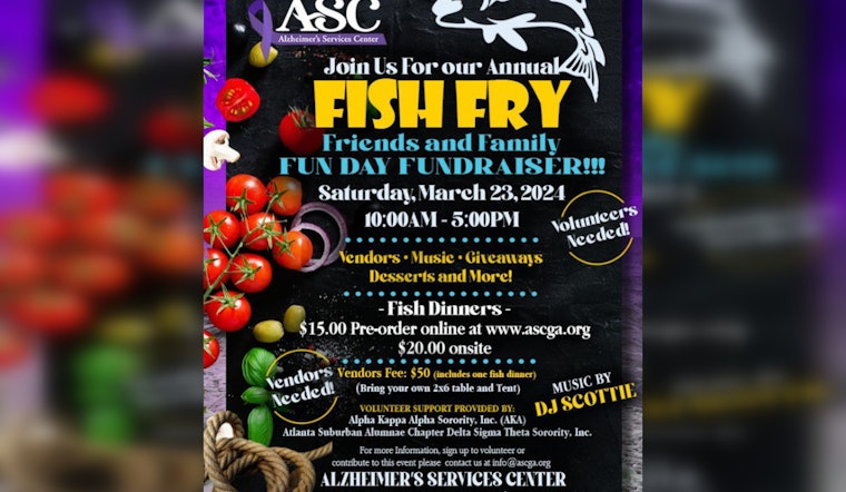 Morrow's Alzheimer's Services Center Set to Host Annual Fish Fry for Charity on March 23
