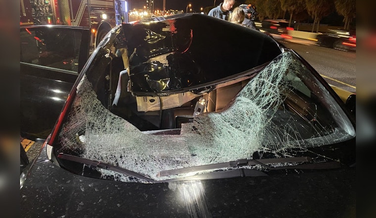 Mother and Daughter Miraculously Unhurt as Runaway Tire Strikes Car in Clearwater Freak Accident
