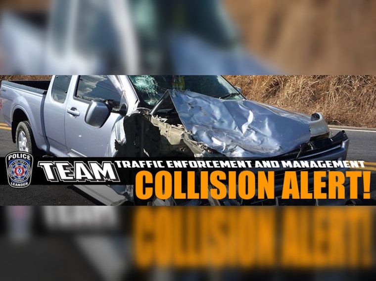 Motorist in Leander Charged with DWI After Single-Vehicle Rollover on 183A Toll