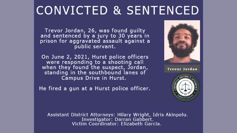Multi-City Police Operation Leads to Conviction in Tarrant County Crime Case
