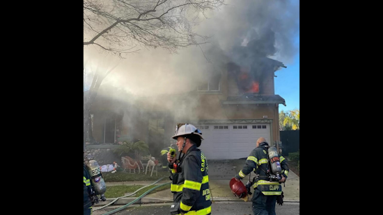 Multiple Fire Agencies Respond to New Year's Day Blaze in Hercules, Three Hospitalized